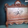 Kamin Dekoration Meisterwerk der Schnitzkunst
