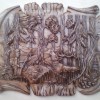 Wandbild mit Hirsch