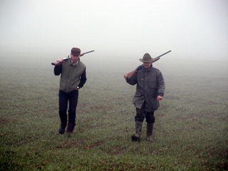 Morgennebel bei Gänsejagd im Donaudelta<small>© H. R.</small>