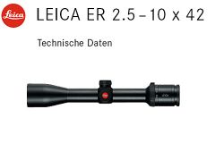 Neu: LEICA ER 2.5 -10x42 Zielfernrohr