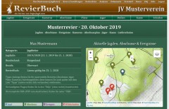 RevierBuch 2.0 - mit Karten und Dashboard