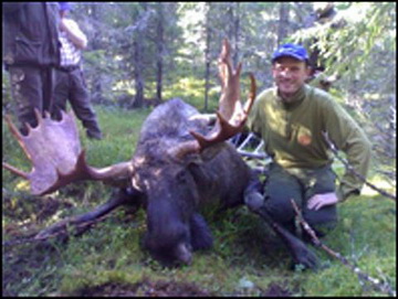 Guter Elchschaufler in Norwegen<small>© Frederic Hanner</small>