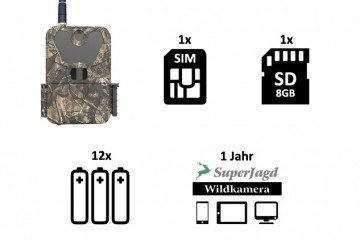SuperJagd Wildkamera Service - Set