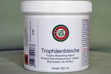 Trophäenbleiche in Pulverform