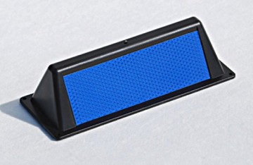 Wildwarnreflektor in blau