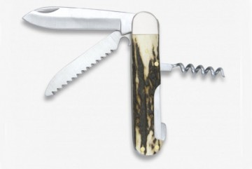 J&V Adventure Jagdmesser 3teilig - Klingen aus Hochleistungsstahl