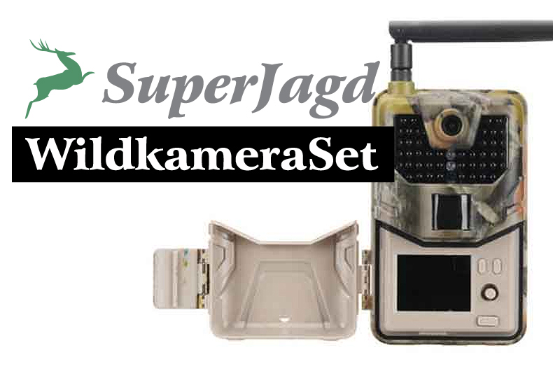SuperJagd WildkameraSet 2 mit Suntek HC-900LTE 4G
