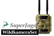 SuperJagd WildkameraSet 3 mit SuperJagd  LTE 4G