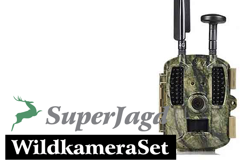 SuperJagd WildkameraSet 4 mit Balever LTE 4G Kamera