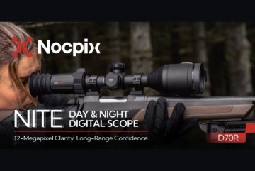 Nocpix NITE D70R | Digitales Tag/Nacht-ZF | 4K Ultra | 5–40× | LRF 1.200 m