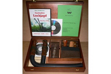 Weisskirchen Lockjagd-Set in schöner Holzkassette